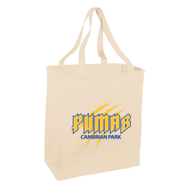 Pumas Baseball - Grocery Tote Bag Thumbnail