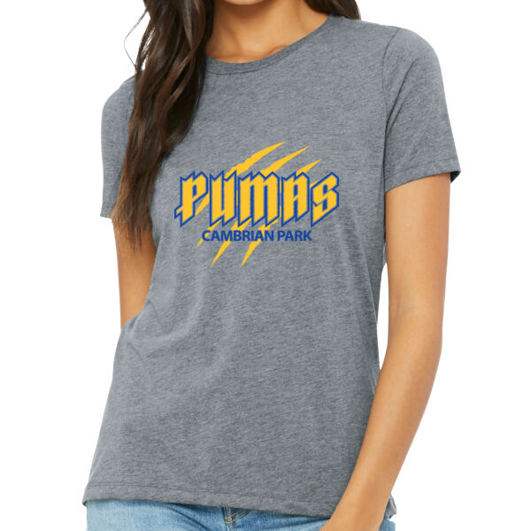 Pumas Baseball Women's Relaxed Triblend Tee Thumbnail